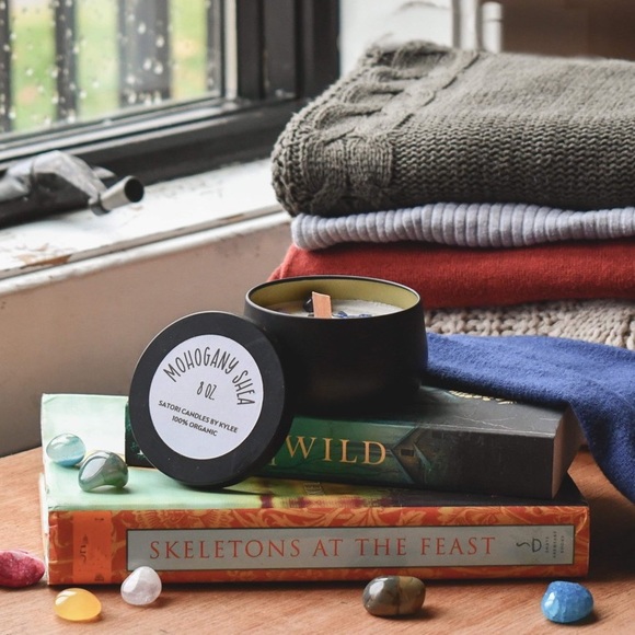 Lemongrass Green Aventurine Candle 🕯 - Picture 3 of 4